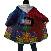 Haiti Coat Of Arms Map Dashiki Cloak Vibrant Caribbean Heritage