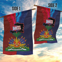 Haiti Coat Of Arms Map Dashiki Garden Flag Vibrant Caribbean Heritage