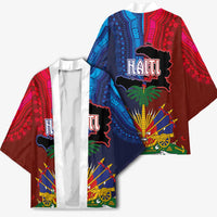 Haiti Coat Of Arms Map Dashiki Kimono Vibrant Caribbean Heritage