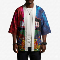 Haiti Coat Of Arms Map Dashiki Kimono Vibrant Caribbean Heritage
