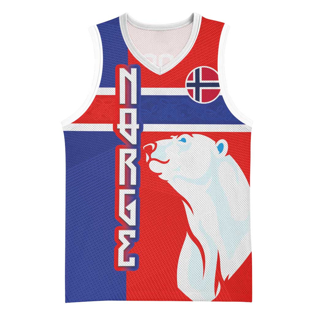 Custom Norway Ice Hockey Basketball Jersey Polar Bears-Viking Ornament Flag Style