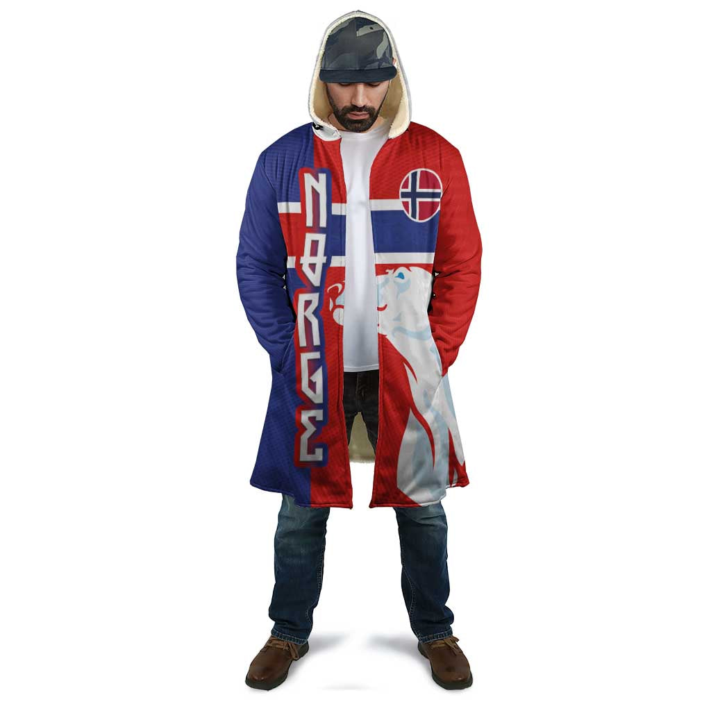 Custom Norway Ice Hockey Cloak Polar Bears-Viking Ornament Flag Style