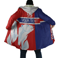 Custom Norway Ice Hockey Cloak Polar Bears-Viking Ornament Flag Style