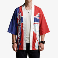 Custom Norway Ice Hockey Kimono Polar Bears-Viking Ornament Flag Style