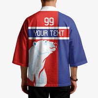Custom Norway Ice Hockey Kimono Polar Bears-Viking Ornament Flag Style