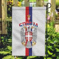 Serbia Coat Of Arms Srbija Eagle Garden Flag Traditional Serbian Heraldic Crest White Double Headed Eagle
