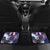 French American Heritage Month Car Mats USA Eagle and France Urban Paris National Flag Style