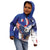 French American Heritage Month Kid Hoodie USA Eagle and France Urban Paris National Flag Style