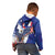 French American Heritage Month Kid Hoodie USA Eagle and France Urban Paris National Flag Style
