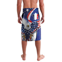 French American Heritage Month Lavalava USA Eagle and France Urban Paris National Flag Style