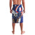 French American Heritage Month Lavalava USA Eagle and France Urban Paris National Flag Style