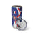 French American Heritage Month Tumbler Cup USA Eagle and France Urban Paris National Flag Style