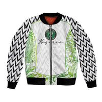 Nigeria National Football Custom Bomber Jacket Blokecore T90 Sporty Style