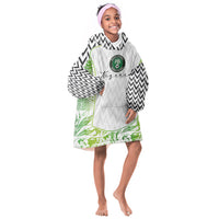 Nigeria National Football Custom Kid Wearable Blanket Hoodie Blokecore T90 Sporty Style