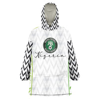 Nigeria National Football Custom Kid Wearable Blanket Hoodie Blokecore T90 Sporty Style