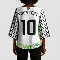 Nigeria National Football Custom Kimono Sleeve Blouse Blokecore T90 Sporty Style