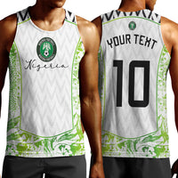 Nigeria National Football Custom Men Tank Top Blokecore T90 Sporty Style