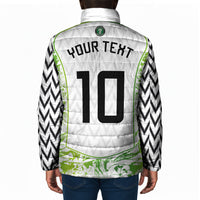 Nigeria National Football Custom Padded Jacket Blokecore T90 Sporty Style