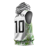 Nigeria National Football Custom Sleeveless Hoodie Blokecore T90 Sporty Style