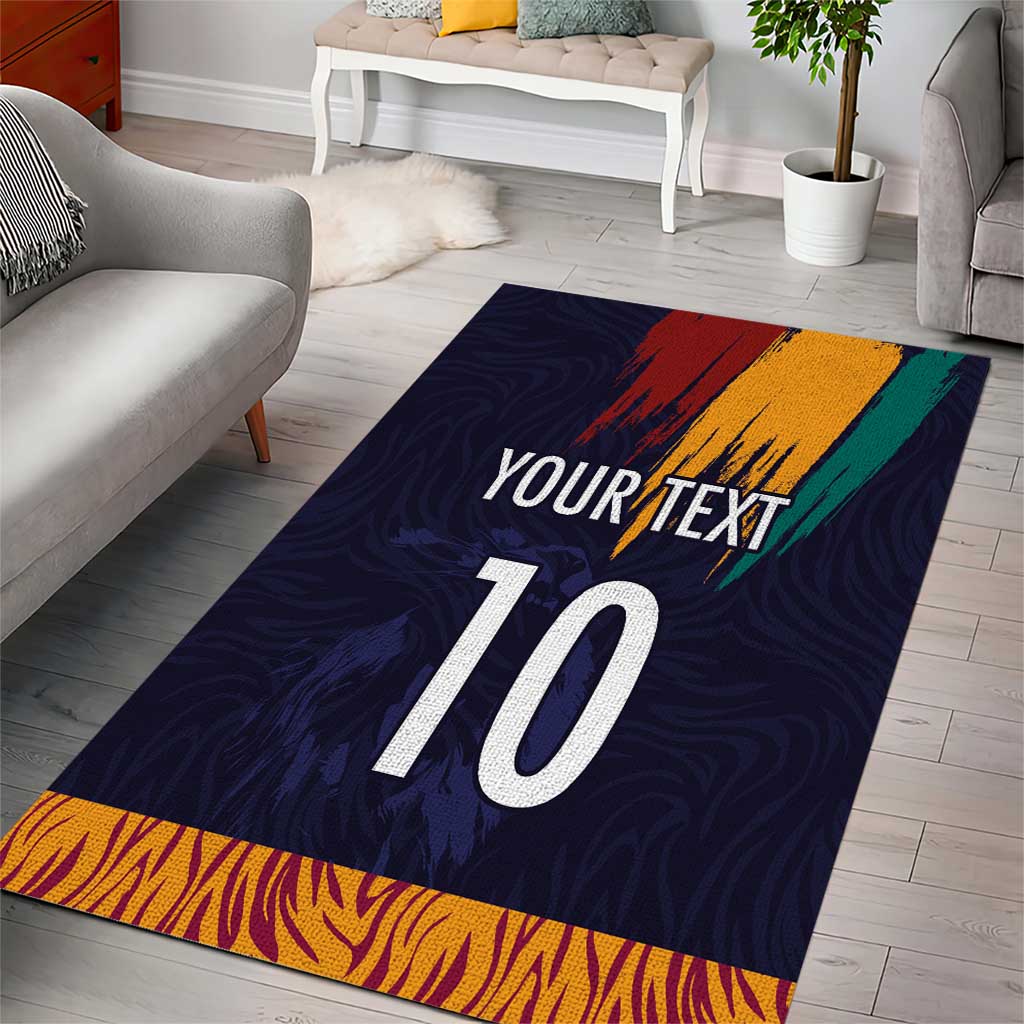 Custom Sri Lanka Cricket The Lions Area Rug