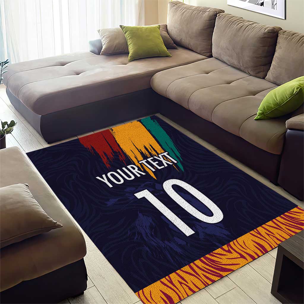 Custom Sri Lanka Cricket The Lions Area Rug
