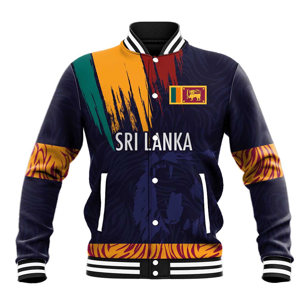 Custom Sri Lanka Cricket The Lions Baseball Jacket