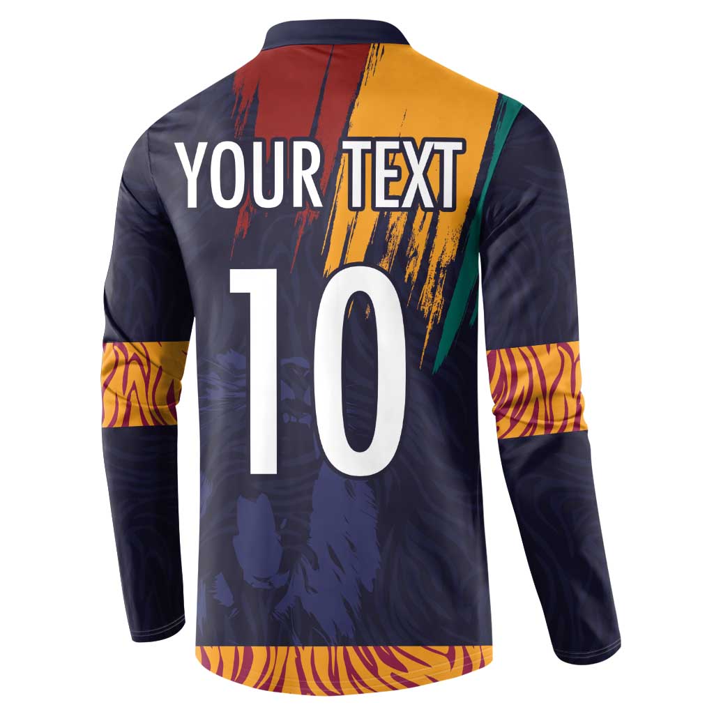 Custom Sri Lanka Cricket The Lions Button Sweatshirt