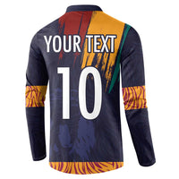 Custom Sri Lanka Cricket The Lions Button Sweatshirt