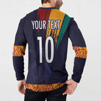 Custom Sri Lanka Cricket The Lions Button Sweatshirt