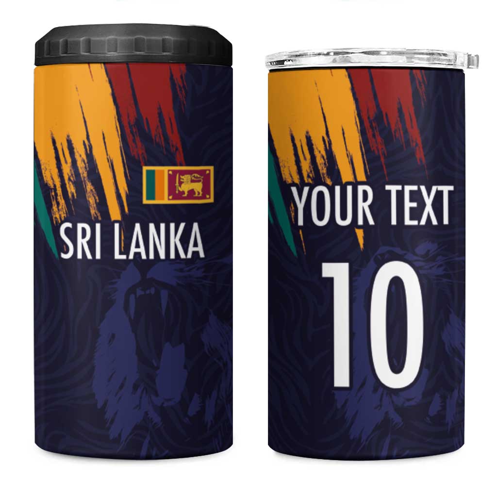 Custom Sri Lanka Cricket The Lions 4 in 1 Can Cooler Tumbler