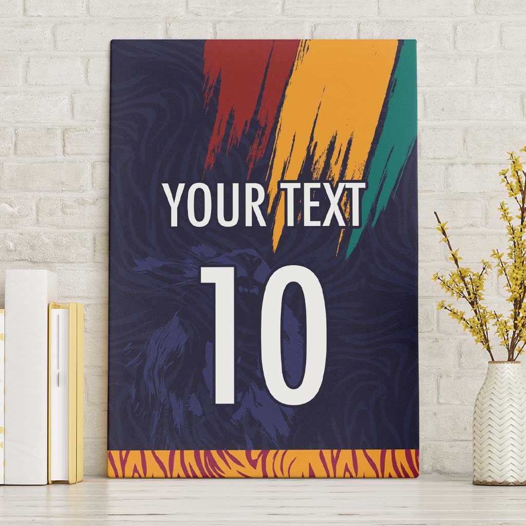 Custom Sri Lanka Cricket The Lions Canvas Wall Art