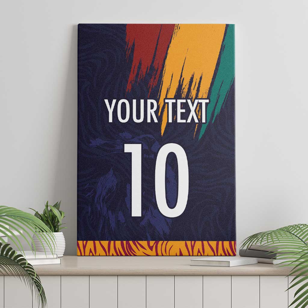 Custom Sri Lanka Cricket The Lions Canvas Wall Art