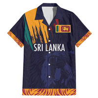 Custom Sri Lanka Cricket The Lions Family Matching Mermaid Dress and Hawaiian Shirt