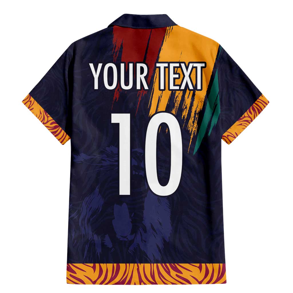 Custom Sri Lanka Cricket The Lions Family Matching Mermaid Dress and Hawaiian Shirt