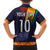 Custom Sri Lanka Cricket The Lions Family Matching Off The Shoulder Long Sleeve Dress and Hawaiian Shirt