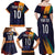 Custom Sri Lanka Cricket The Lions Family Matching Off Shoulder Maxi Dress and Hawaiian Shirt