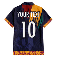 Custom Sri Lanka Cricket The Lions Family Matching Puletasi and Hawaiian Shirt