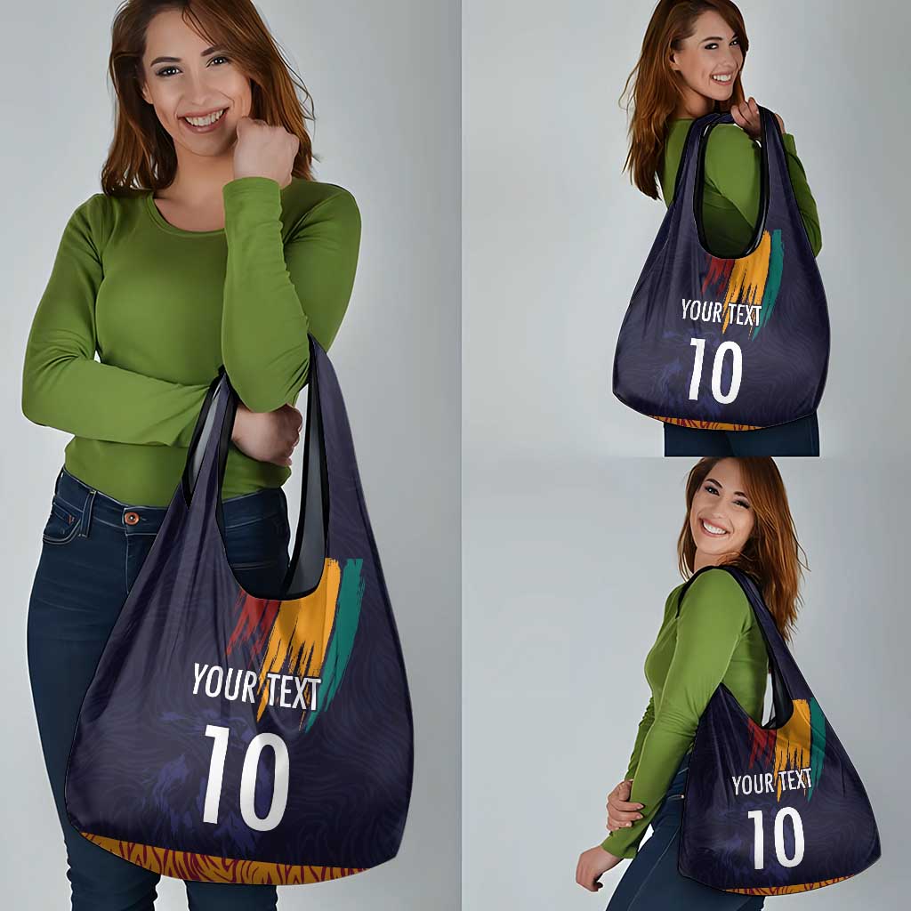 Custom Sri Lanka Cricket The Lions Grocery Bag