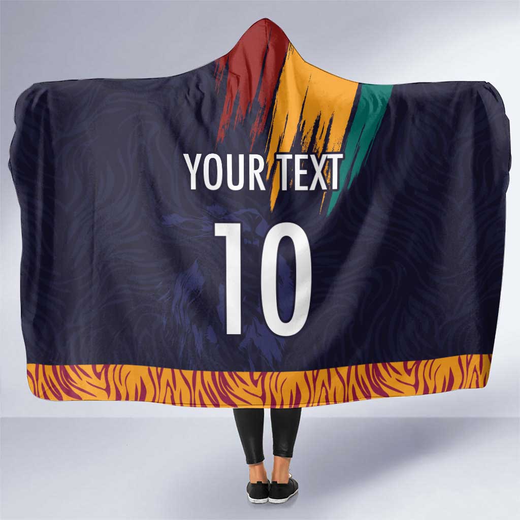 Custom Sri Lanka Cricket The Lions Hooded Blanket