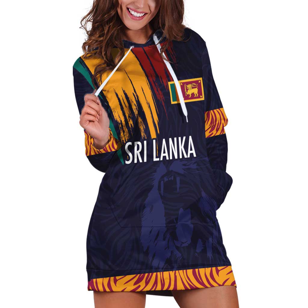 Custom Sri Lanka Cricket The Lions Hoodie Dress
