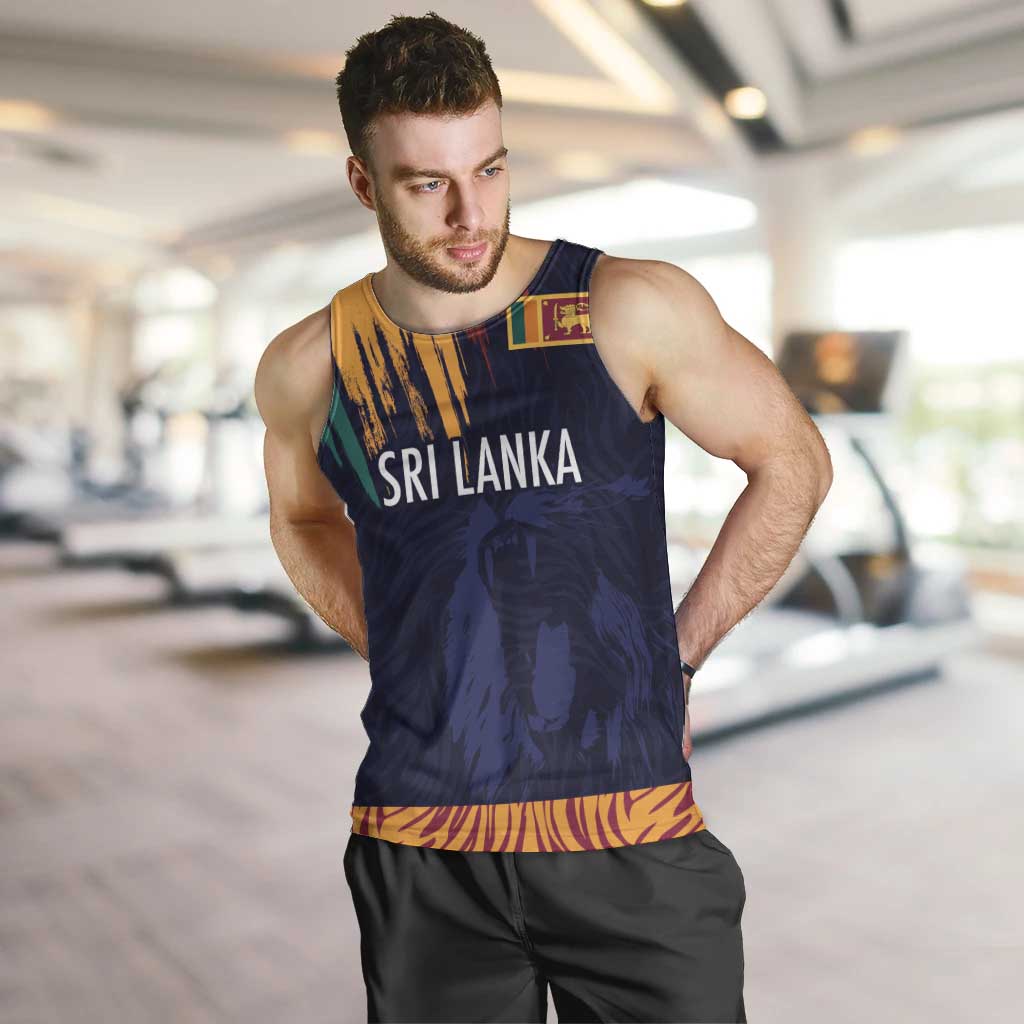 Custom Sri Lanka Cricket The Lions Men Tank Top