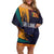 Custom Sri Lanka Cricket The Lions Off Shoulder Short Dress