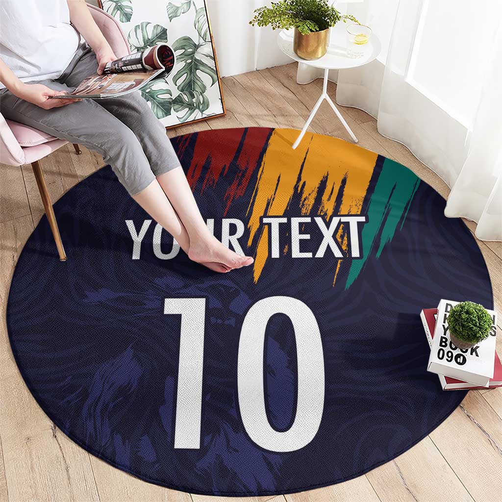 Custom Sri Lanka Cricket The Lions Round Carpet