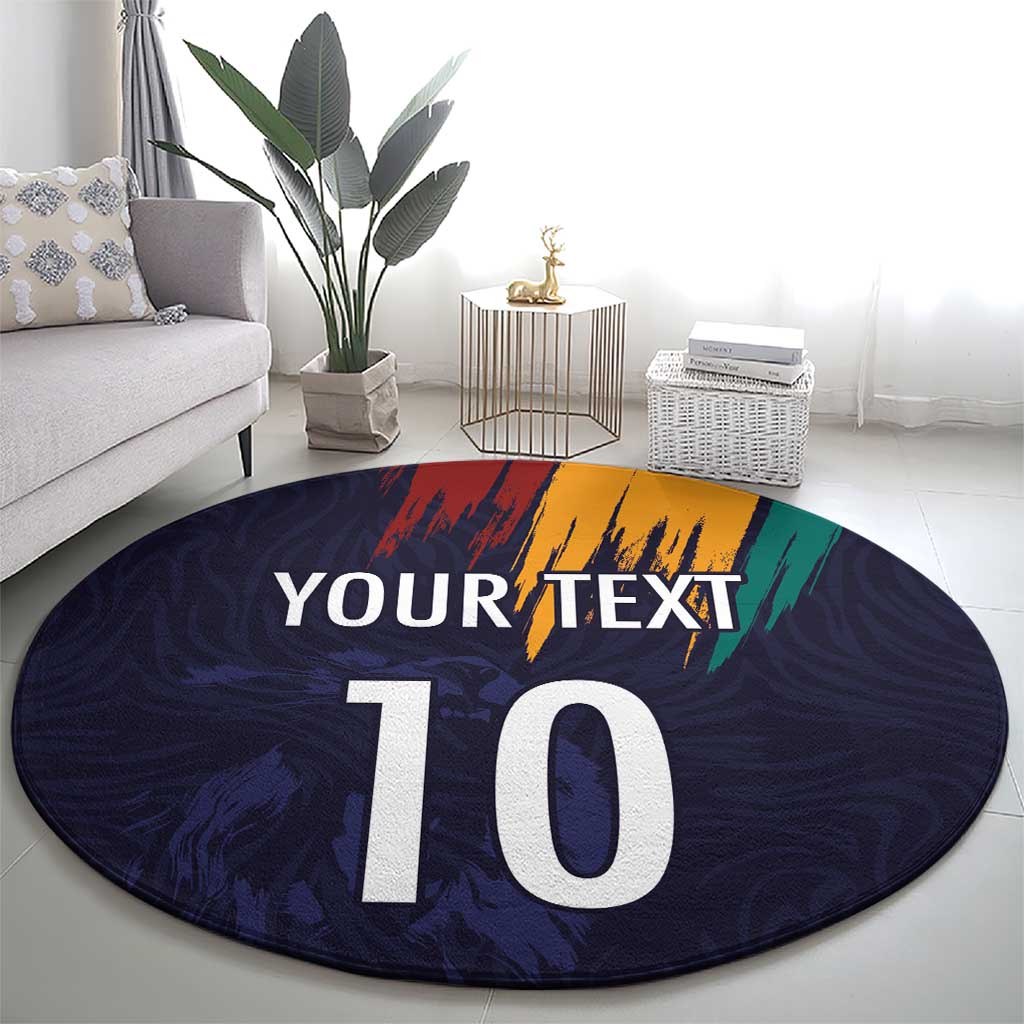 Custom Sri Lanka Cricket The Lions Round Carpet