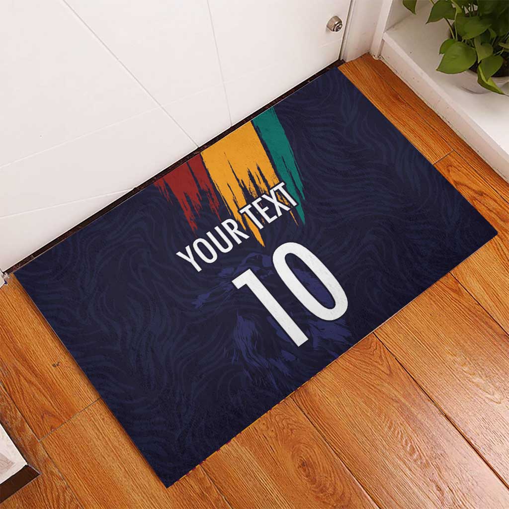 Custom Sri Lanka Cricket The Lions Rubber Doormat