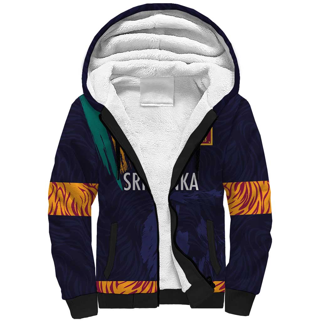 Custom Sri Lanka Cricket The Lions Sherpa Hoodie