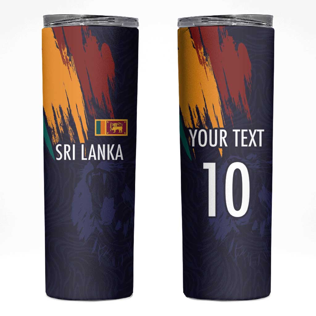 Custom Sri Lanka Cricket The Lions Skinny Tumbler