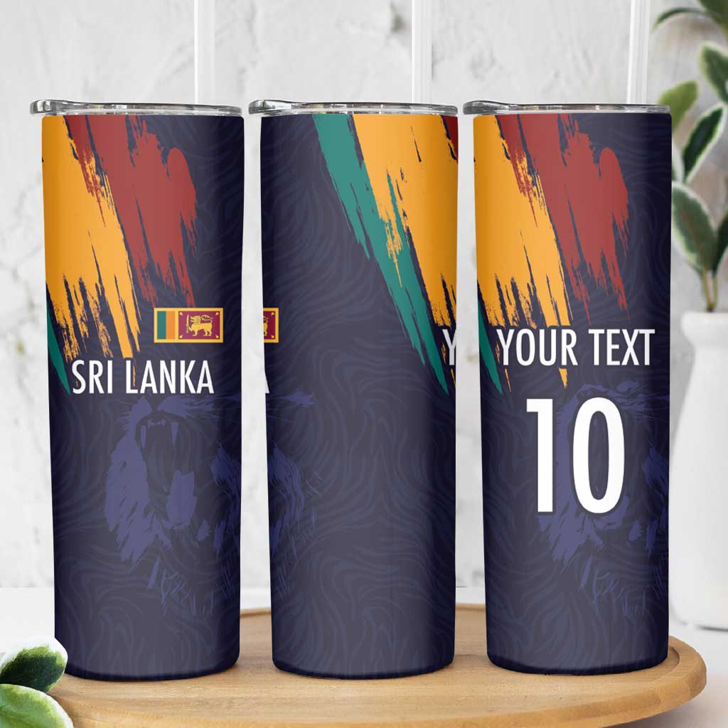 Custom Sri Lanka Cricket The Lions Skinny Tumbler