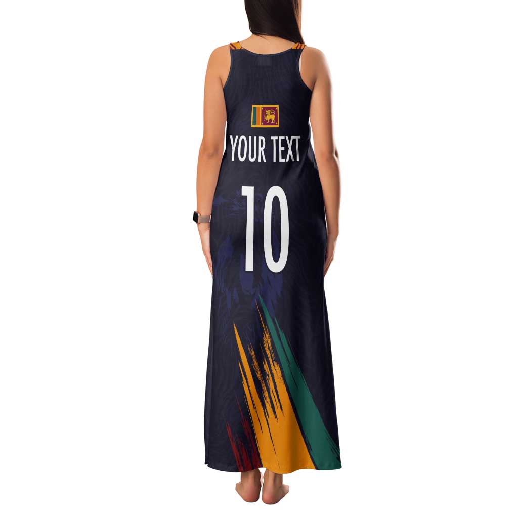 Custom Sri Lanka Cricket The Lions Tank Maxi Dress