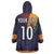 Custom Sri Lanka Cricket The Lions Wearable Blanket Hoodie